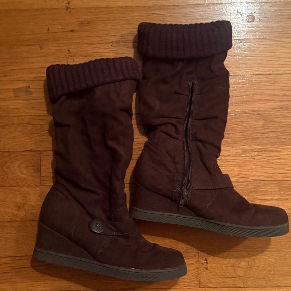 Chocolate Brown Boots
